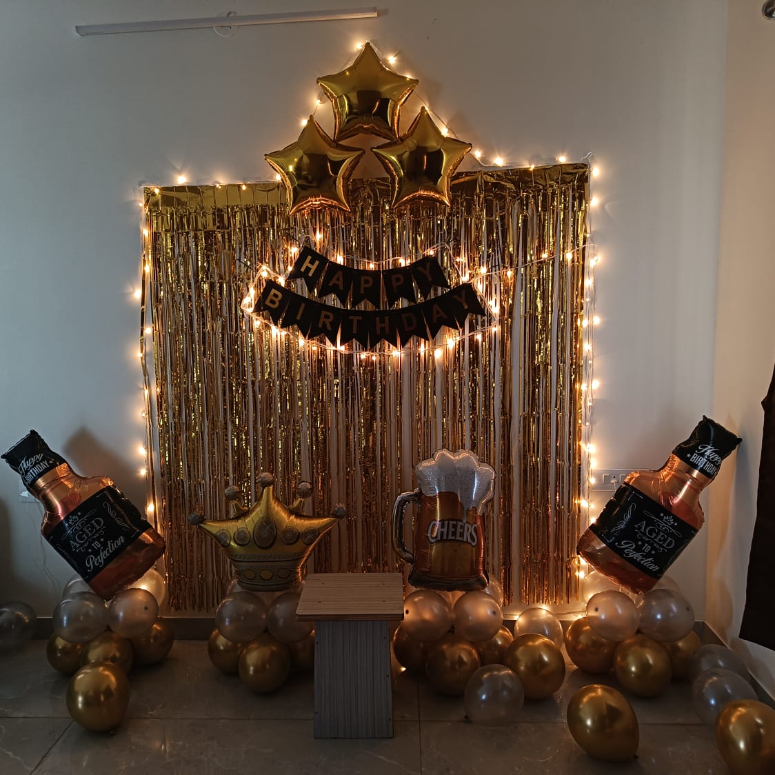 Elegant and Classy Birthday decoration for Boys