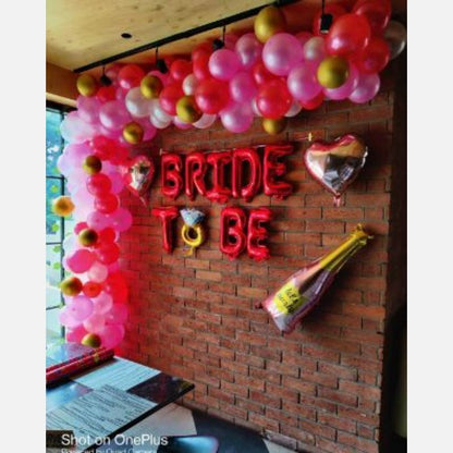 Bride to be Balloon Decoration for home and banquet