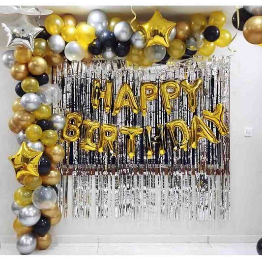 Balloon Decoration Arc Wall Design for Birthday Party