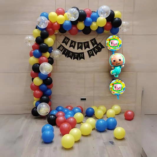 Cocomelon Theme Birthday Balloon Decoration for kids