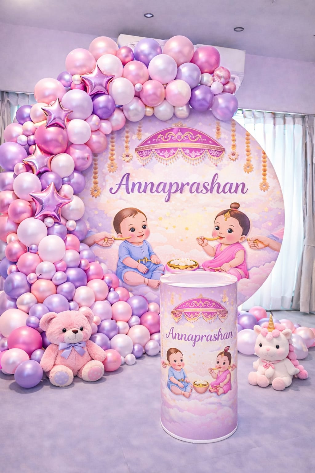 "A Spoonful Of Sanskaar" Theme Decoration 