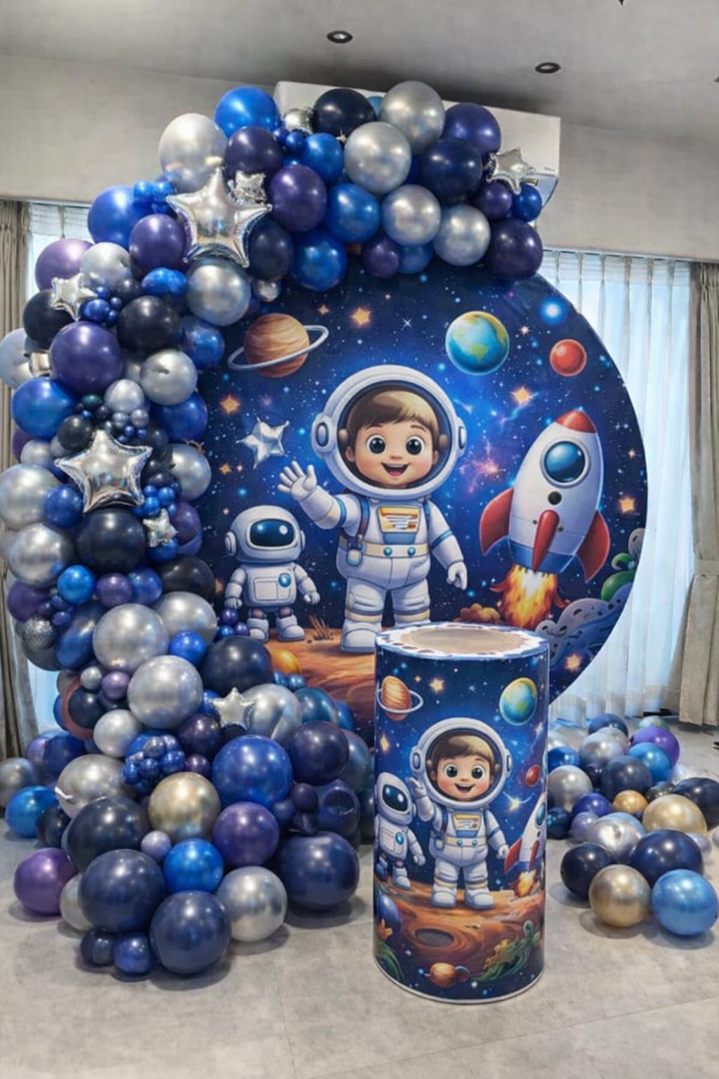 Astronaut Theme Birthday Decoration