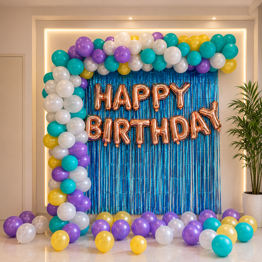 Balloon arch decor