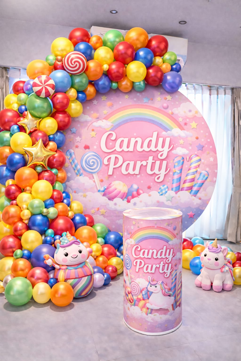 "Delicious Candy Adventure" Theme Decoration 