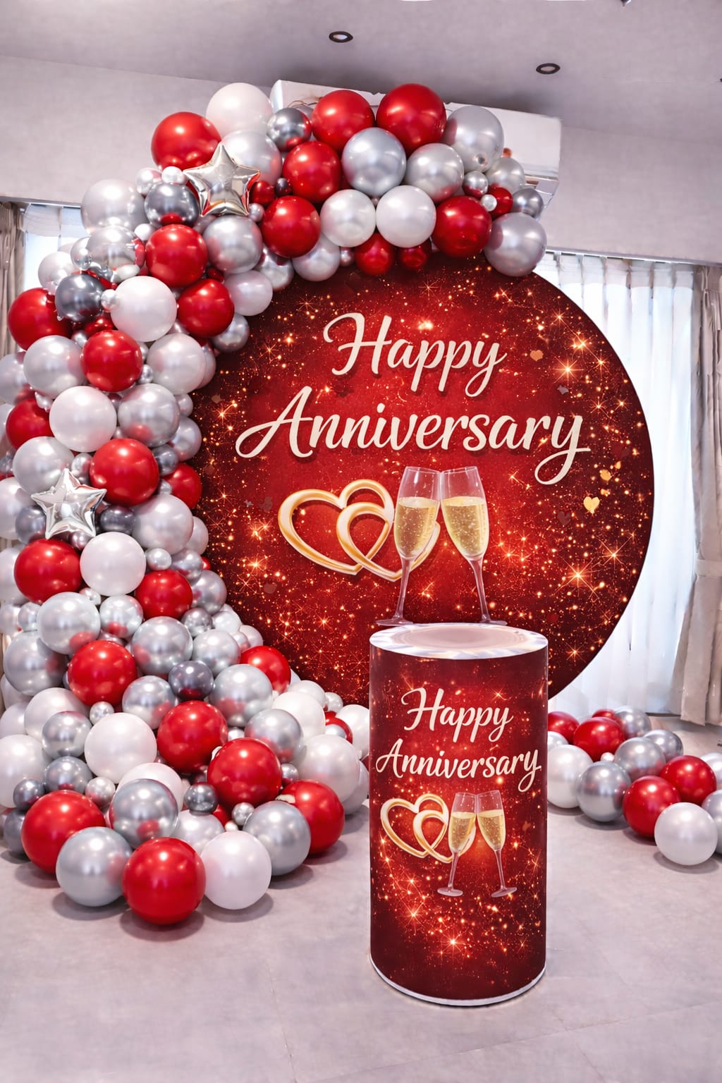 "Eternal Love Anniversary Celebration Decor"  Theme Decoration 