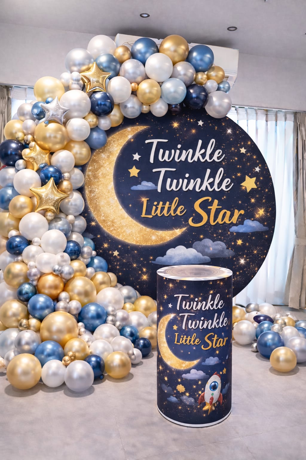 Galaxy - Glide Little Star Party Theme Decoration 