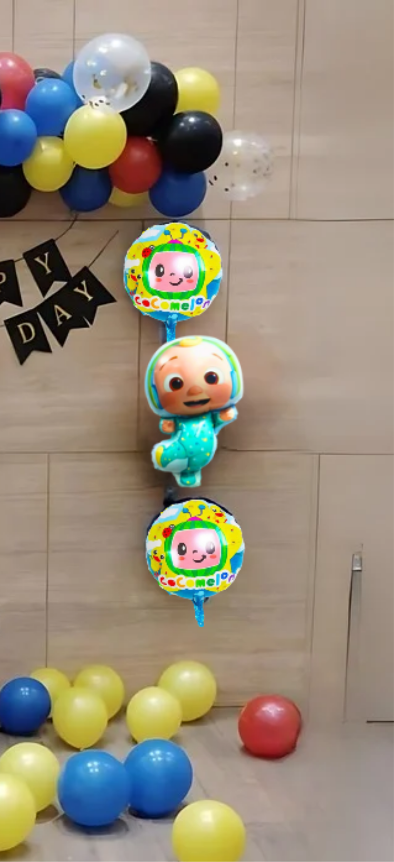 Cocomelon Theme Birthday Balloon Decoration for kids