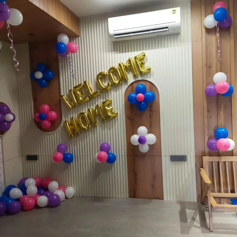 Welcome Home Balloon Decoration