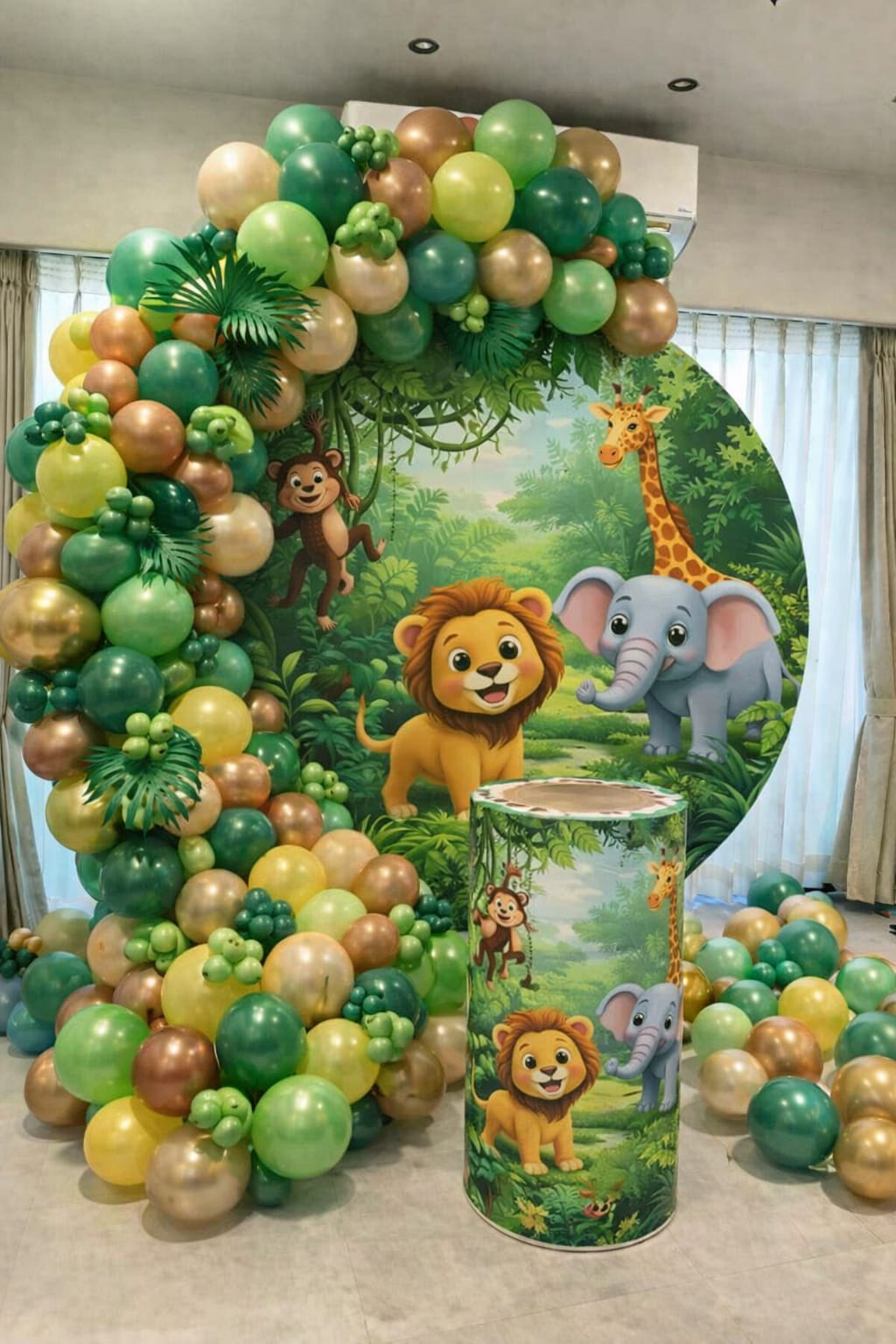 Jungle Theme Premium Birthday Decoration 