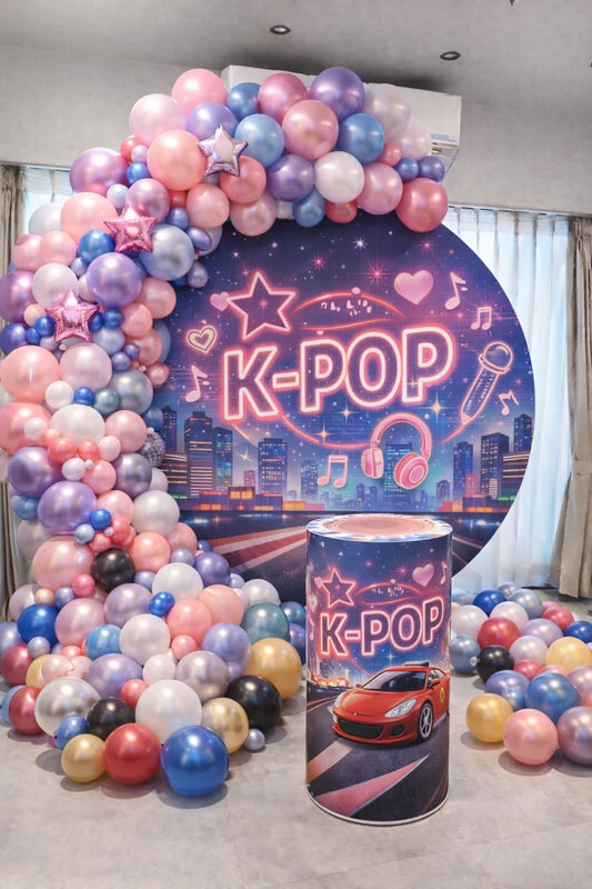K-POP Night Theme Decoration 