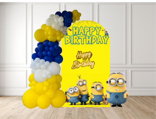 Minion Theme Birthday Decoration