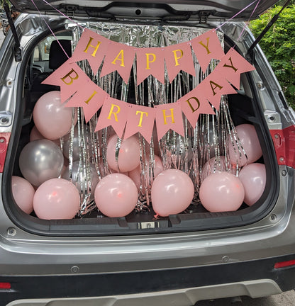 Car Boot Balloon Decoration for Birthday
