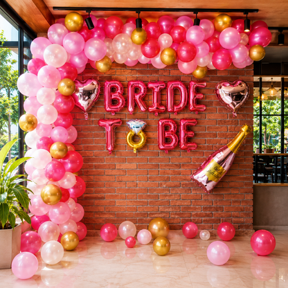 Bride to be Balloon Decoration for home and banquet