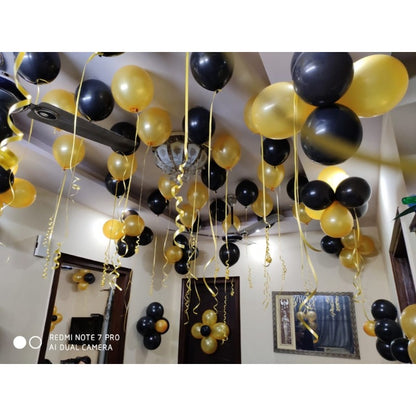 Simple Balloon Decoration at home for Birthday
