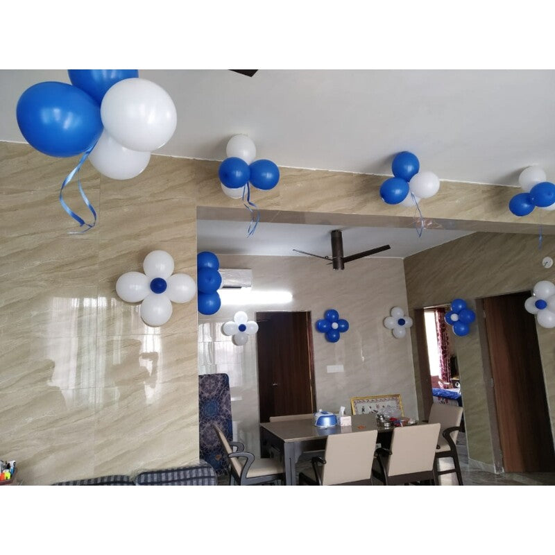 Simple Balloon Decoration at home for Birthday
