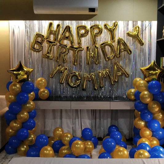 Simple Balloon Decoration for Birthday Party