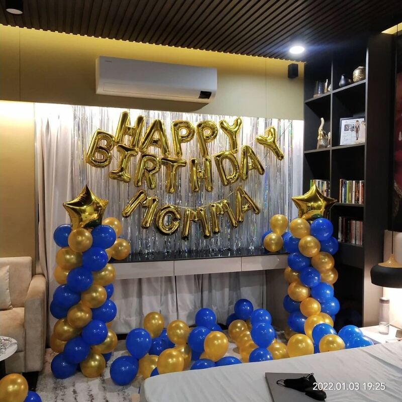 Simple Balloon Decoration for Birthday Party