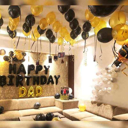 Balloon Decoration for DAD's Birthday